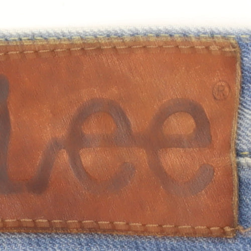 Lee Men's Blue Kent Straight Regular Fit Denim Jeans W34 L32