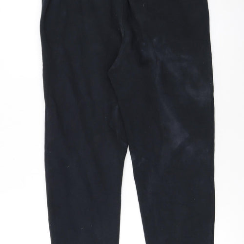 Nike Men’s Black Jogger Trousers Small Fleece Tapered Fit