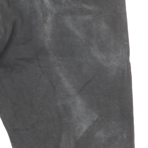 Nike Men’s Black Jogger Trousers Small Fleece Tapered Fit