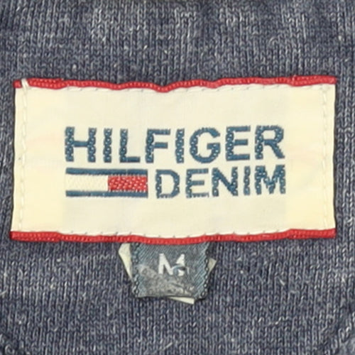 Hilfiger Denim Men's Blue Crew Neck Pullover Sweatshirt M