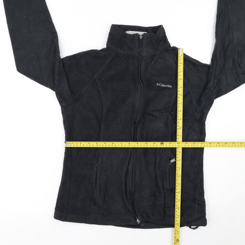 Columbia Women's Black Fleece Full Zip Outdoor Jacket Size L