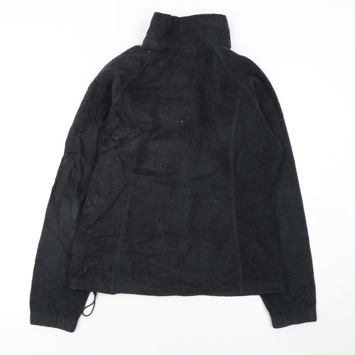 Columbia Women's Black Fleece Full Zip Outdoor Jacket Size L