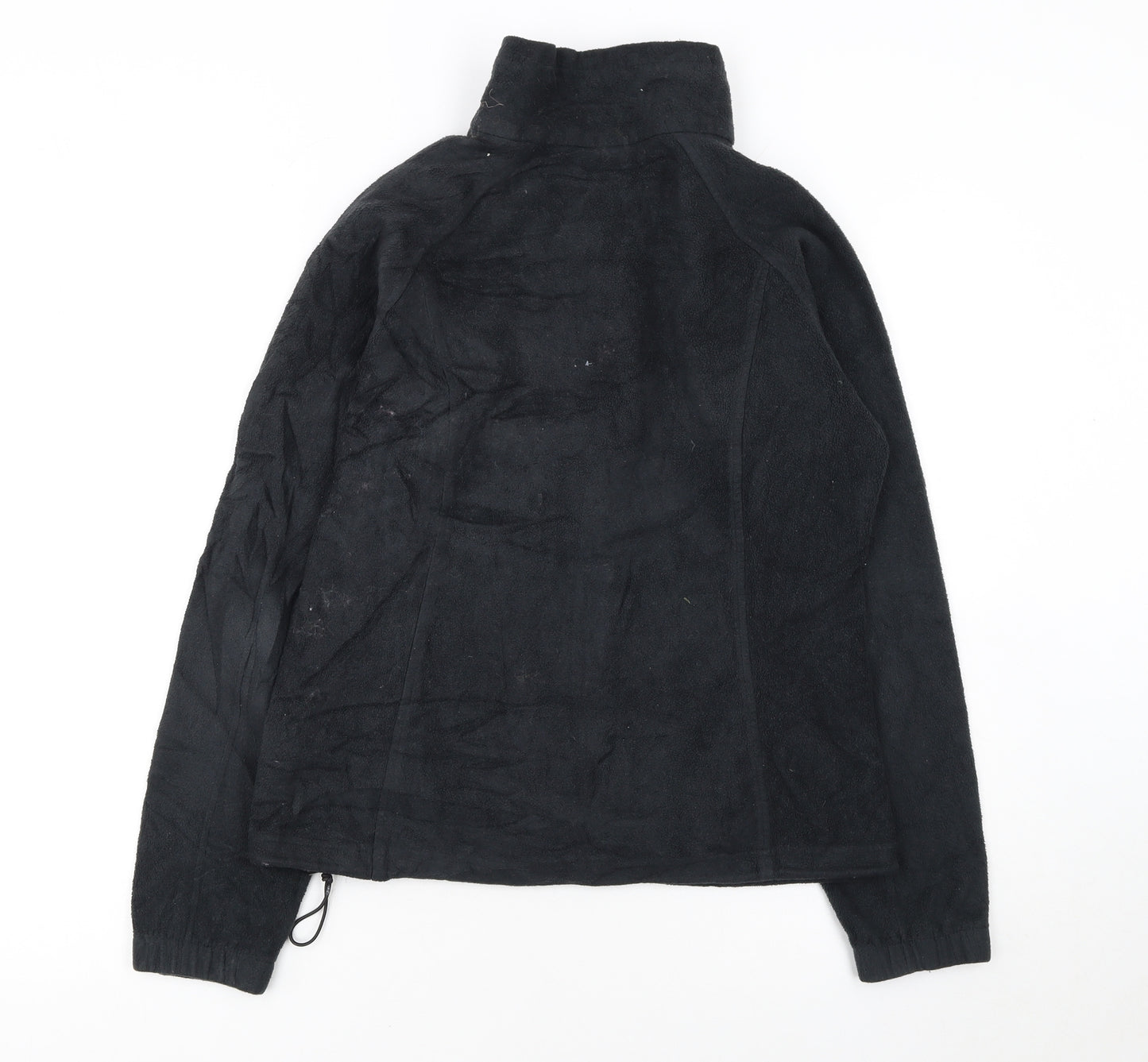 Columbia Women's Black Fleece Full Zip Outdoor Jacket Size L