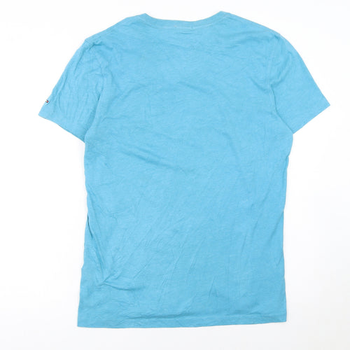 Tommy Hilfiger Men’s Blue Graphic Print T-Shirt Size L