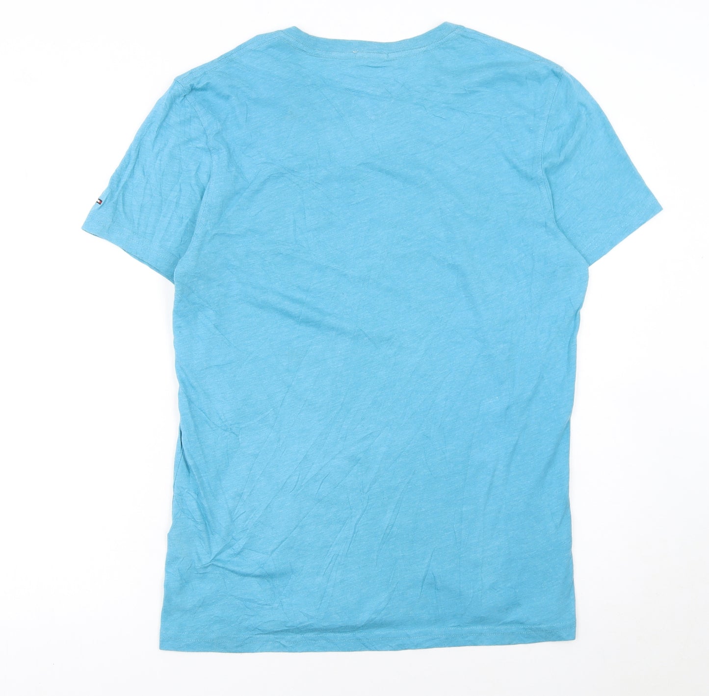 Tommy Hilfiger Men’s Blue Graphic Print T-Shirt Size L
