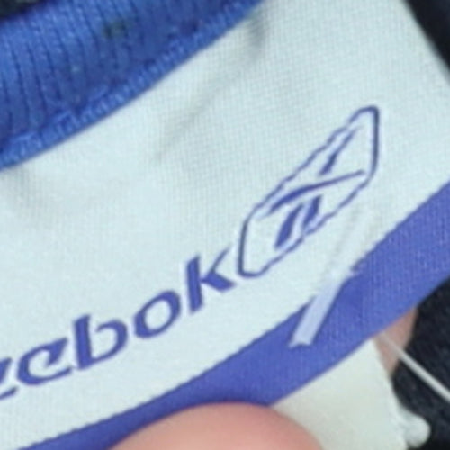 Reebok Men's Blue 1/4 Zip Pullover Sweatshirt Size M
