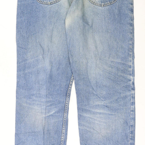 Lee Men's Blue Brooklyn Straight Leg Jeans Size 40W 32L