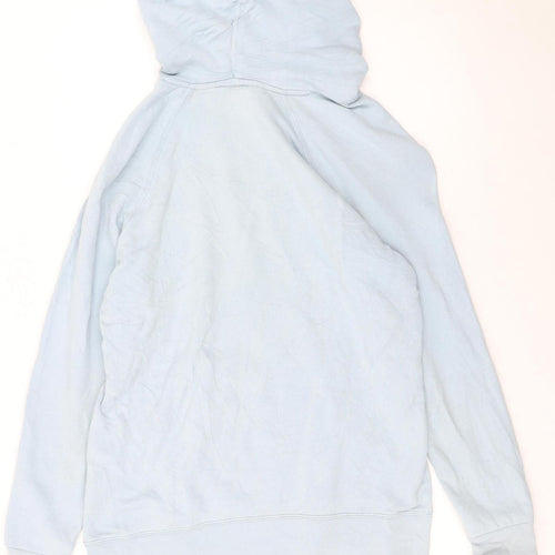 Levi's Women's Light Blue Hooded Pullover Sweatshirt Size S Cotton