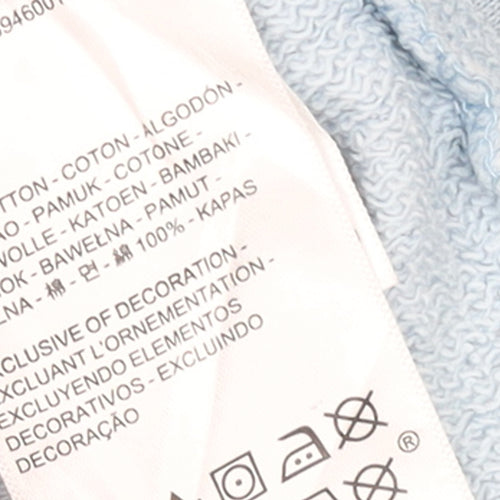 Levi's Women's Light Blue Hooded Pullover Sweatshirt Size S Cotton