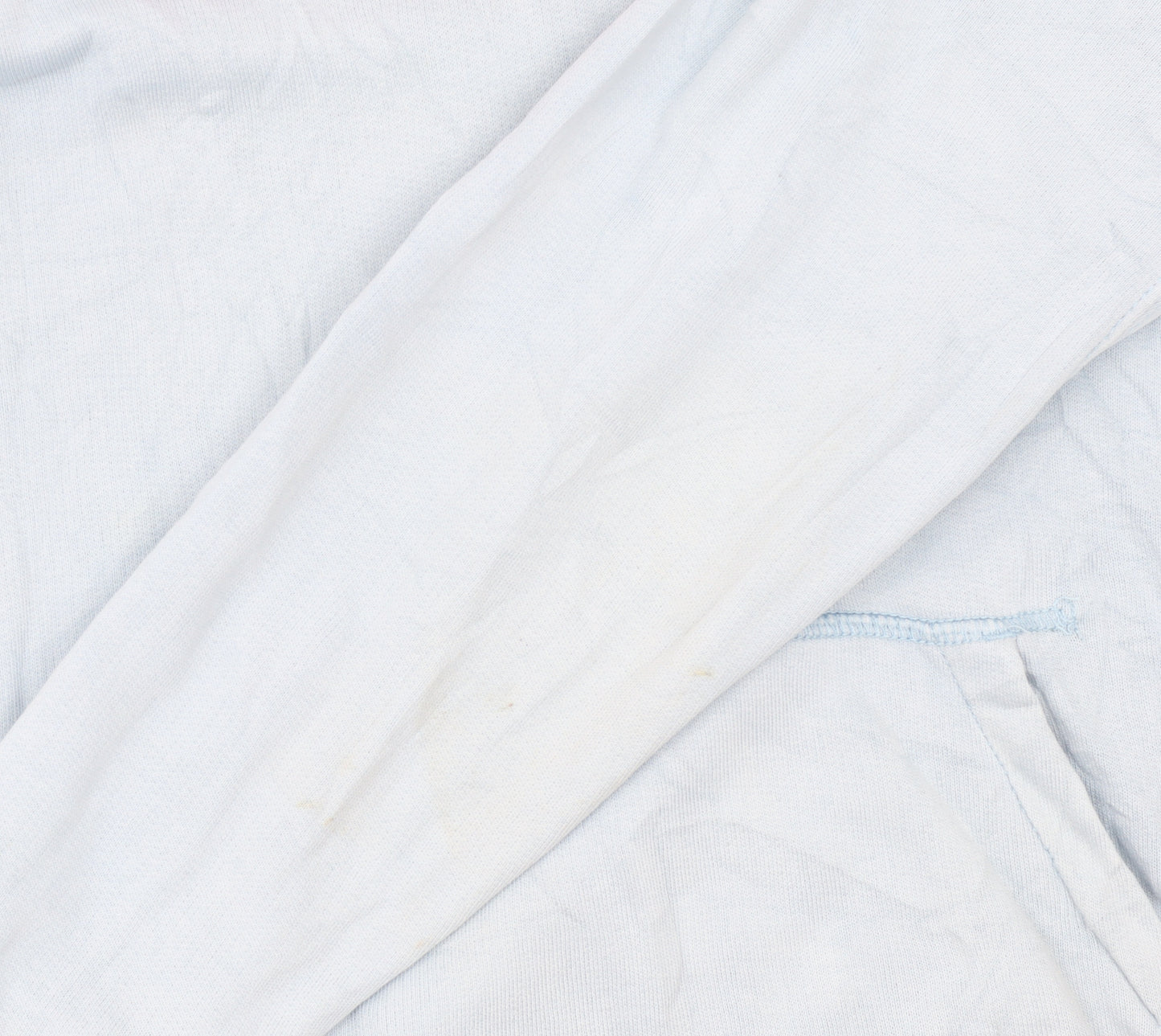 Levi's Women's Light Blue Hooded Pullover Sweatshirt Size S Cotton