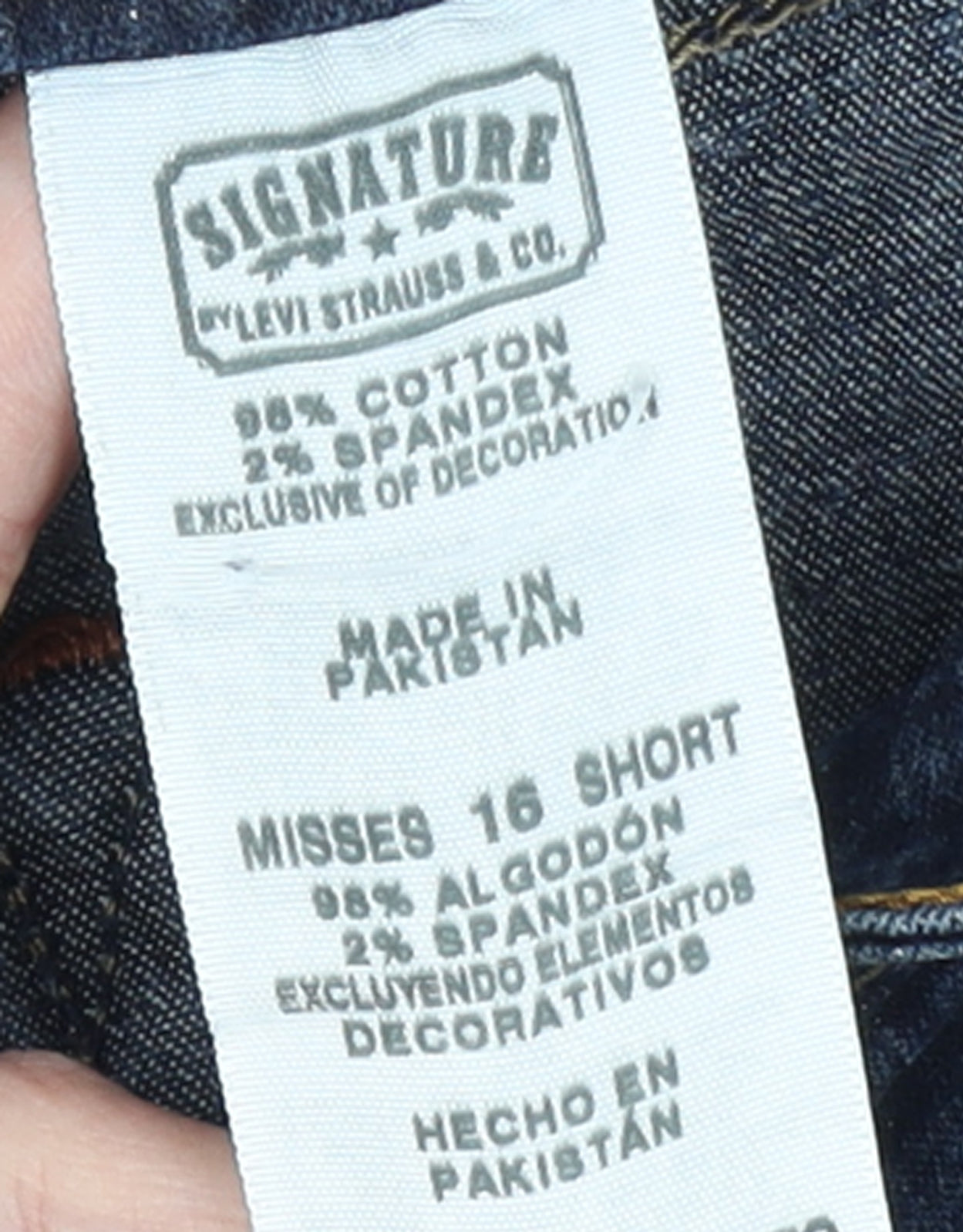 Levi Strauss Women Blue Bootcut Jeans Size 16 Stretch Denim