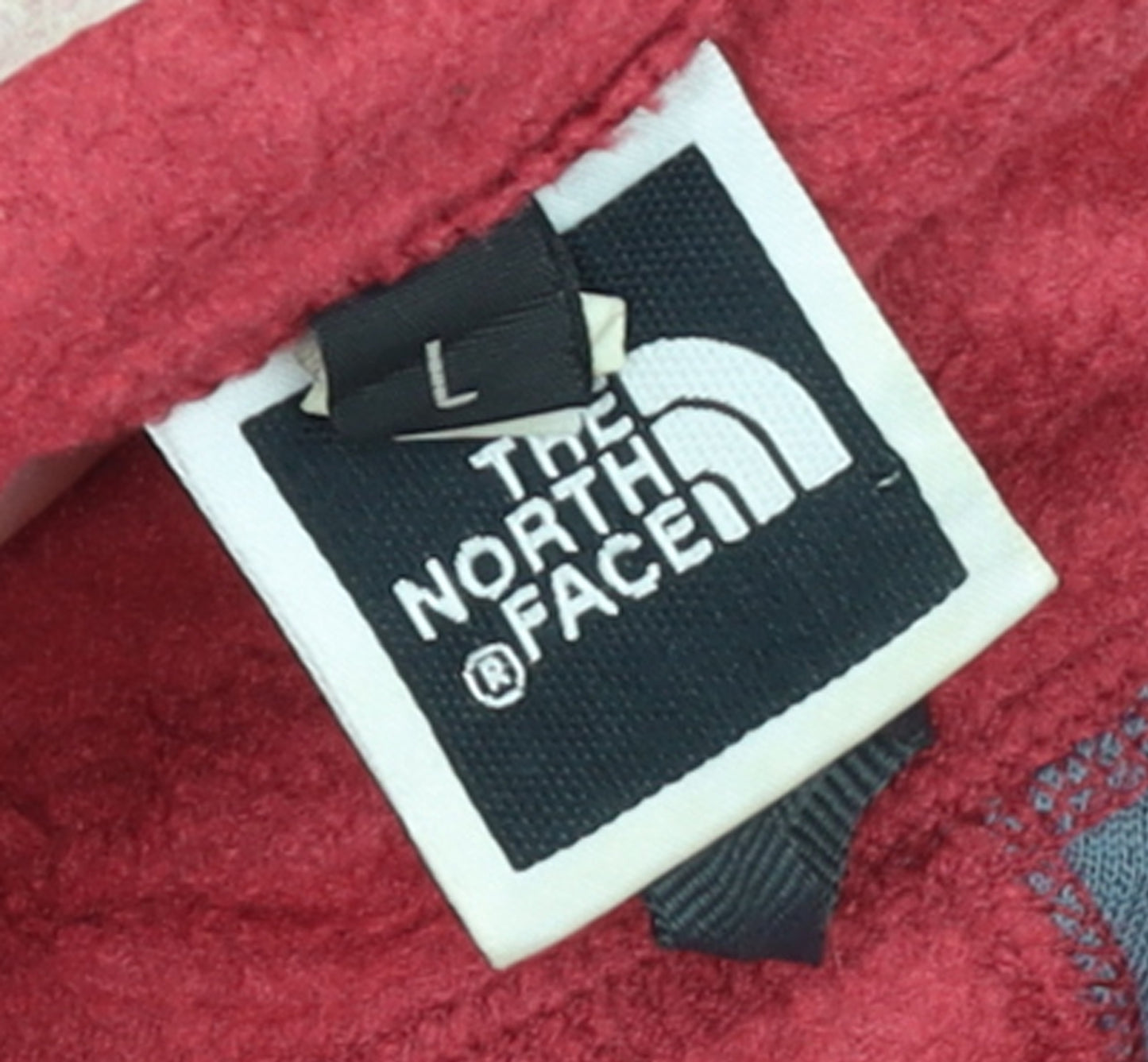 The North Face Women's Red Fleece Full Zip Jacket Size L