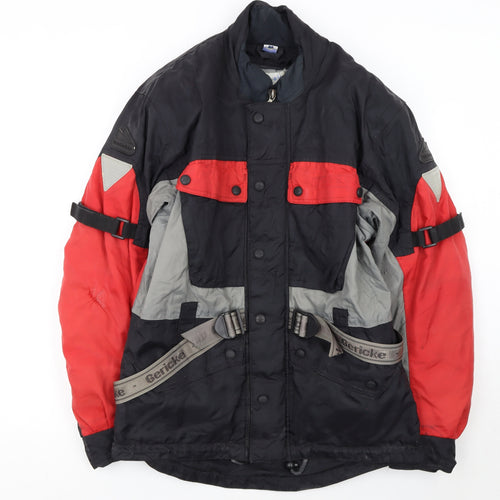 Hein Gericke Men's Black Motorcycle Jacket Waterproof M