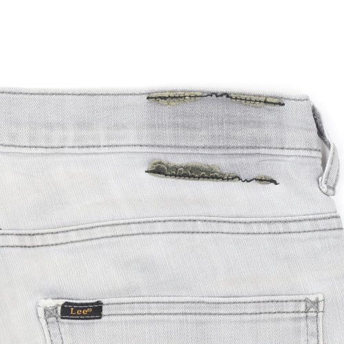 Lee Men’s Grey Powell Straight Fit Denim Jeans W32 L34