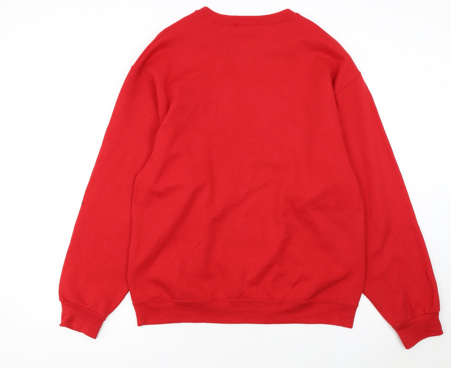 Jerzees Men’s Red JMCHS Pullover Sweatshirt Size L Regular Fit