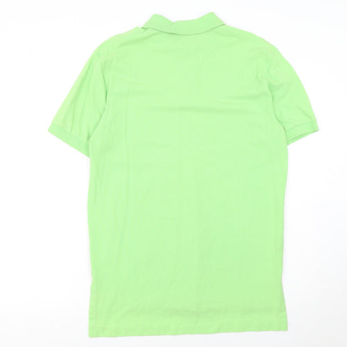 Ralph Lauren Men's Green Short Sleeve Cotton Polo Shirt M