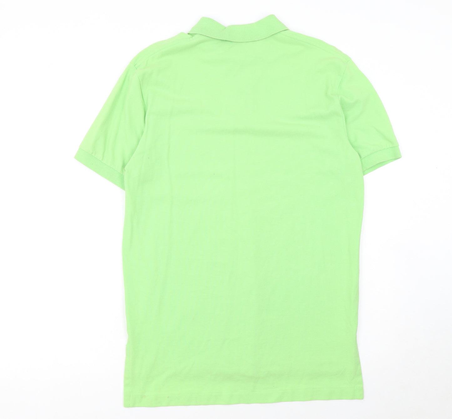 Ralph Lauren Men's Green Short Sleeve Cotton Polo Shirt M