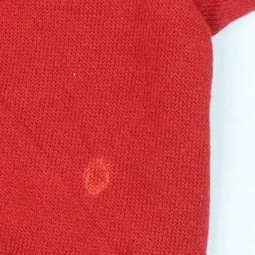 Tultex Women Red Dalmatian Graphic Sweatshirt XL Crew Neck Pullover