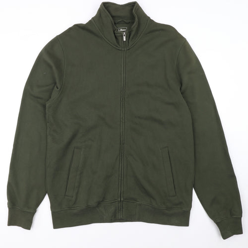 L.L.Bean Men's Green M Classic Full Zip Activewear Jacket