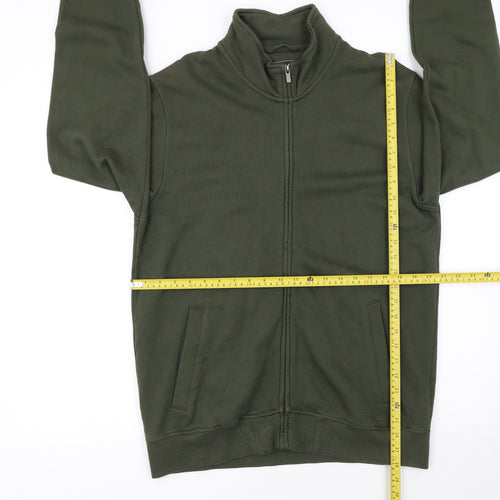 L.L.Bean Men's Green M Classic Full Zip Activewear Jacket