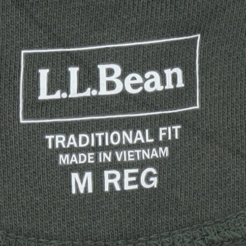 L.L.Bean Men's Green M Classic Full Zip Activewear Jacket
