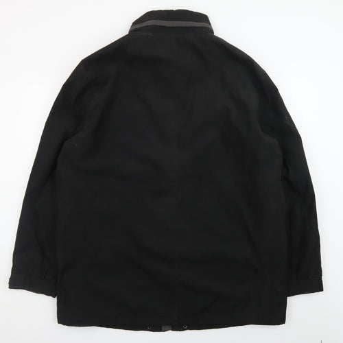 Paul Berman Men's Black XL Full Zip Lined Jacket