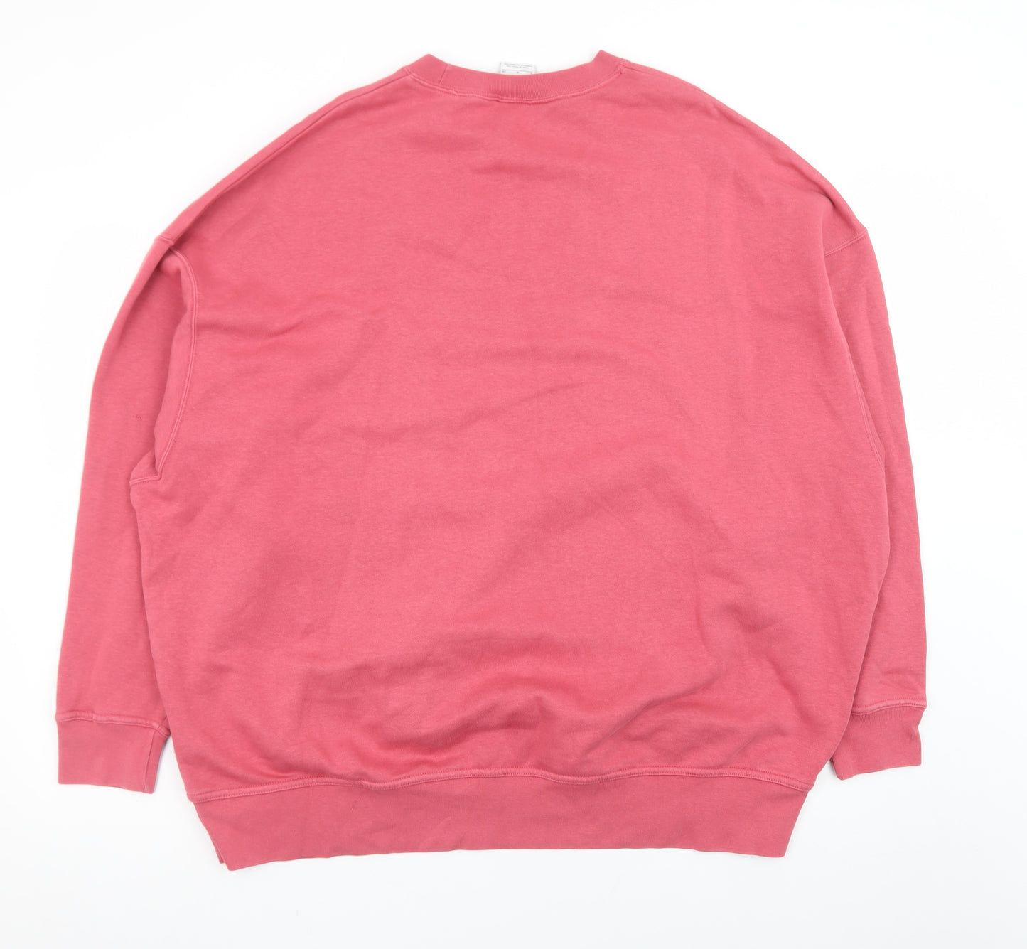 Nike Men’s Pink Crew Neck Pullover Sweatshirt Size S Regular Fit