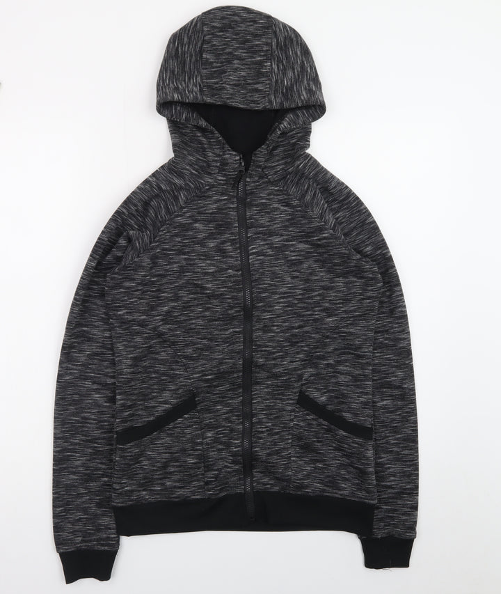 Mountain Warehouse Women's Grey Full Zip Hoodie Size 10
