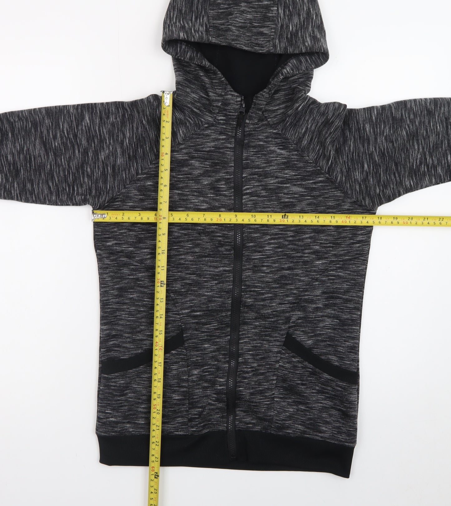Mountain Warehouse Women's Grey Full Zip Hoodie Size 10