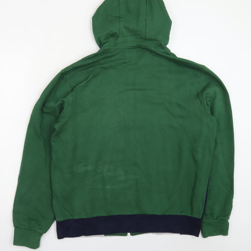 Lacoste Men’s Multicoloured Full Zip Hoodie XL Cotton Sportswear