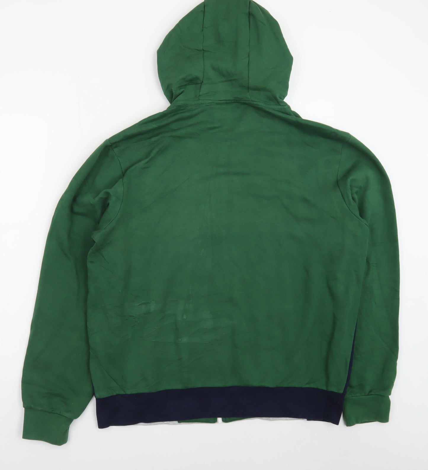 Lacoste Men’s Multicoloured Full Zip Hoodie XL Cotton Sportswear