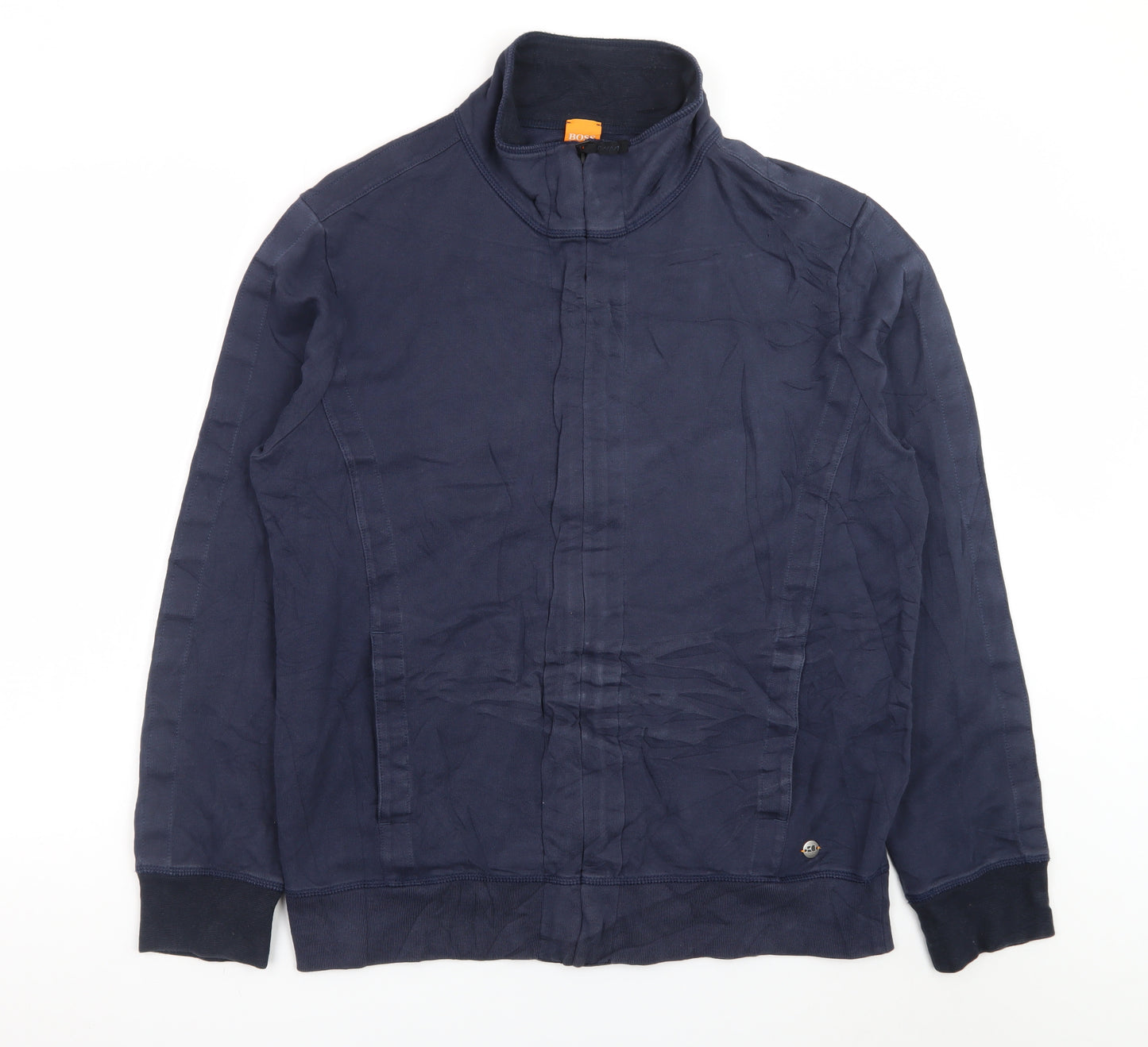 Hugo Boss Men's Blue XL Full Zip Sweatshirt Jacket