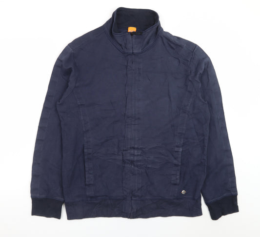 Hugo Boss Men's Blue XL Full Zip Sweatshirt Jacket
