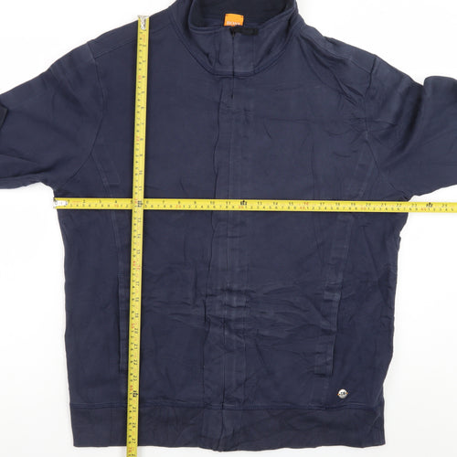Hugo Boss Men's Blue XL Full Zip Sweatshirt Jacket