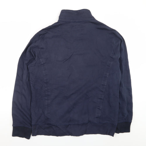 Hugo Boss Men's Blue XL Full Zip Sweatshirt Jacket