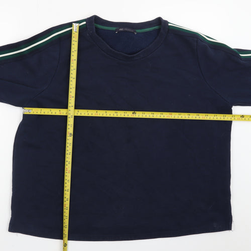 Marks and Spencer Women Navy Blue Long Sleeve Pullover Sweatshirt Size 14