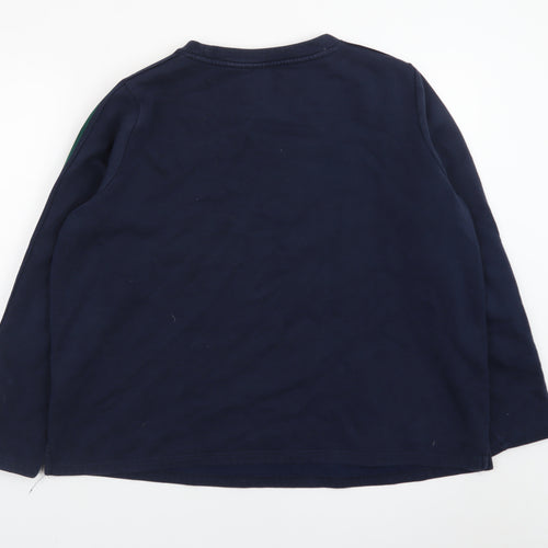 Marks and Spencer Women Navy Blue Long Sleeve Pullover Sweatshirt Size 14