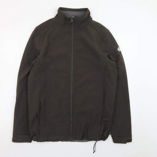 Tog Twenty Four Men's Black Soft Shell Mid-Length Jacket Size M
