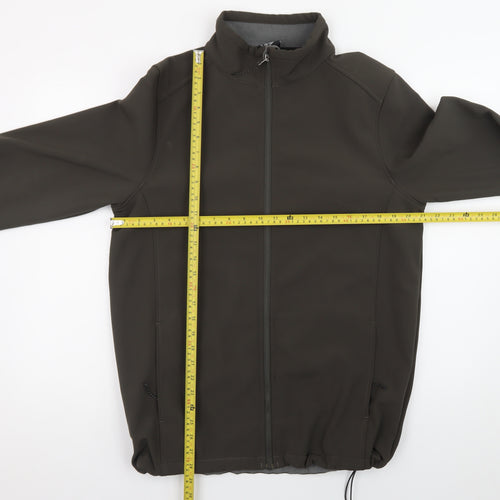 Tog Twenty Four Men's Black Soft Shell Mid-Length Jacket Size M
