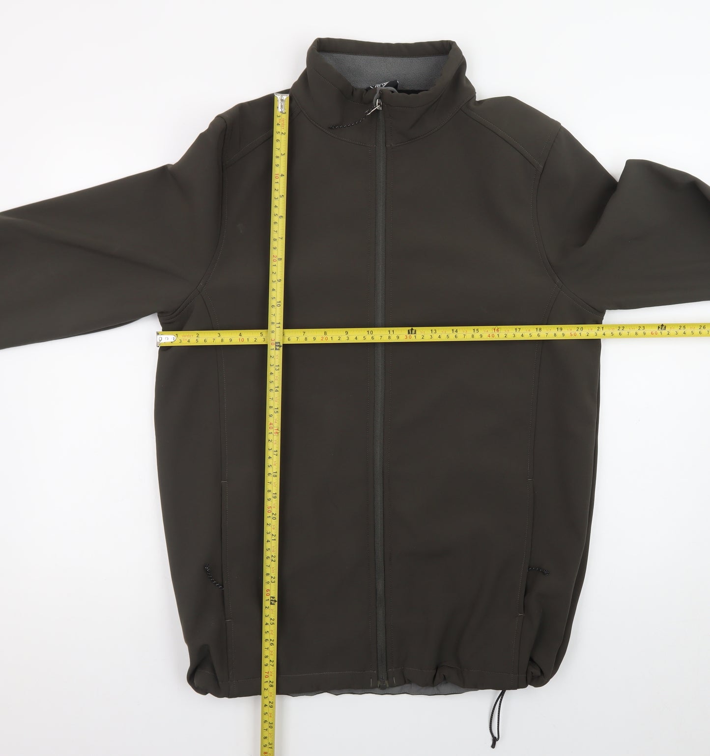 Tog Twenty Four Men's Black Soft Shell Mid-Length Jacket Size M