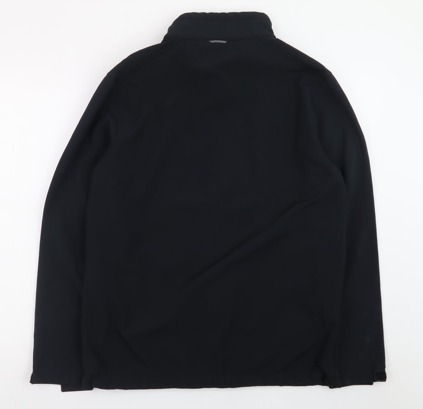 TOG24 Men's Black Softshell Jacket Size M Regular Fit Outdoor