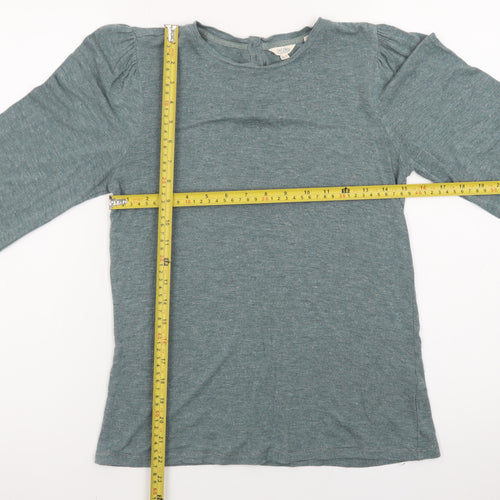 Fat Face Women’s Green Long Sleeve Viscose Blouse UK 8