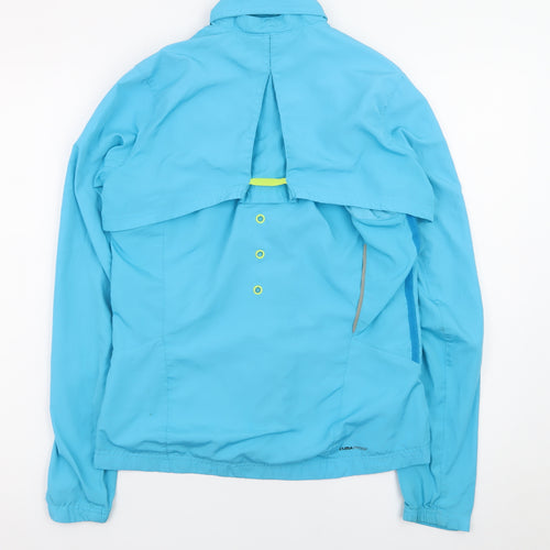 Adidas Womens Blue Supernova Lightweight Windbreaker Jacket Size S