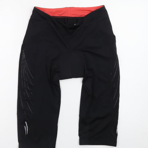 Crivit Sports Men's Black M Compression Cycling Shorts Breathable