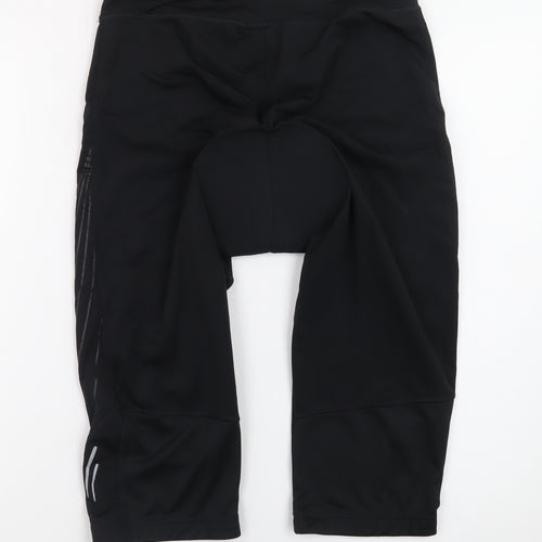 Crivit Sports Men's Black M Compression Cycling Shorts Breathable