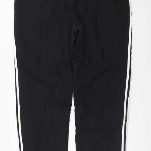 Adidas Men's Black L Jogger Trousers with Stripes