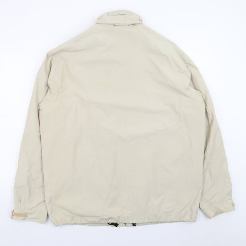 GANT Men's Beige XL Windbreaker Jacket Lightweight Casual