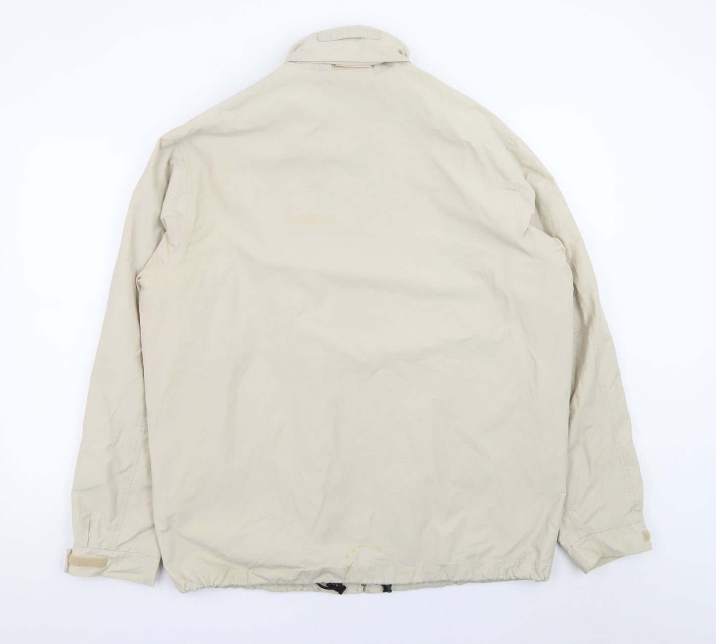GANT Men's Beige XL Windbreaker Jacket Lightweight Casual
