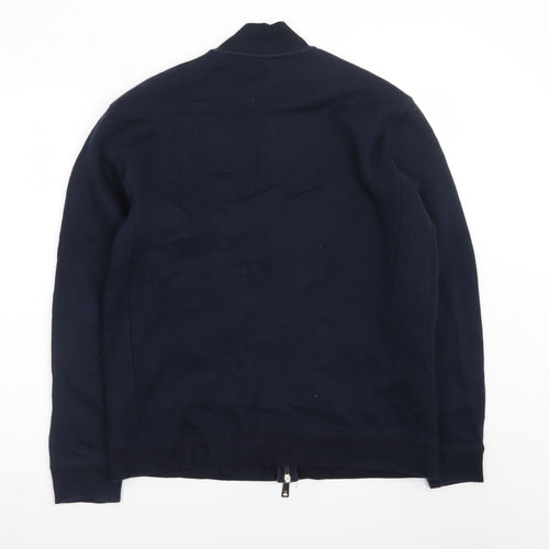Armani Jeans Men's Blue XL Full Zip Basic Jacket