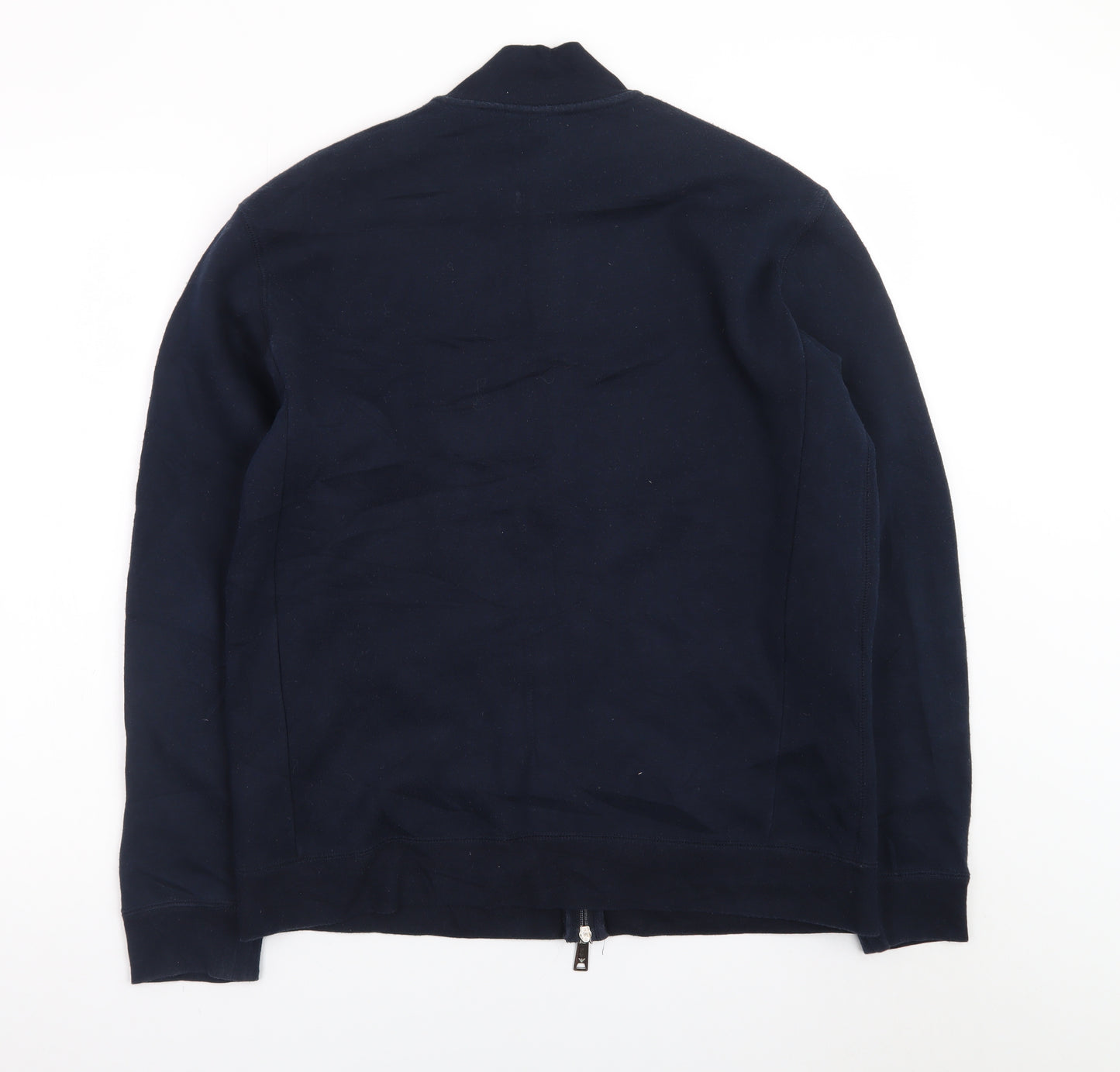 Armani Jeans Men's Blue XL Full Zip Basic Jacket